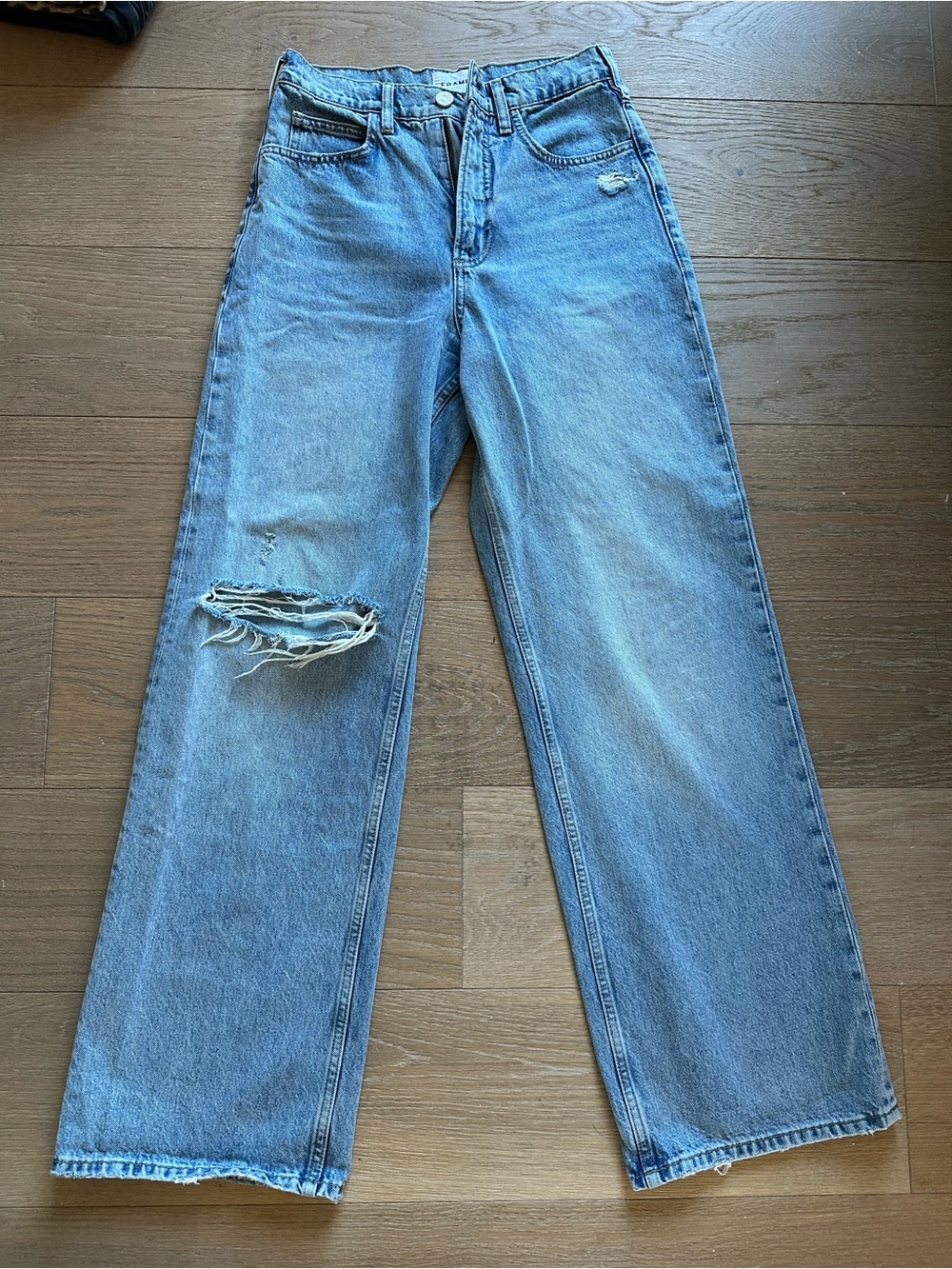 Frame Le High N Tight Wide Leg Jeans